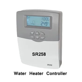  Solárny Ohrievač Vody Regulátor Teploty Meranie S 5 senzorov 4 relé pre obehové čerpadlo a zálohy kúrenie