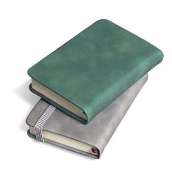  Malý Notebook A7 Prenosný Mini Diár Vrecko Zosilnené Kožené Tvorivé Retro Jednoduché College Students' Šikovný Slovník Memo