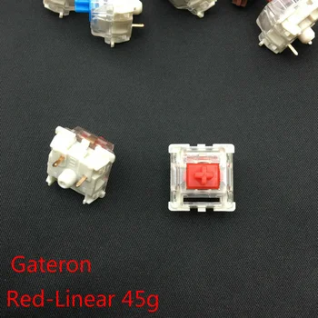  Gateron SMD Prepínače čierna červená hnedá modrá jasná zelená žltá 3pins Gateron Prepínač pre Mechanické Klávesnice fit GK61GK64 GH60