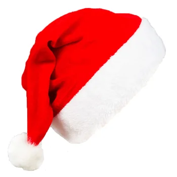  Plyšové Vianočné Čiapky Klobúk Teplé Vianoce Red Hat pre Dospelých Detí, Santa Claus, Vianočné Spp Decoracion Navidad 2022 Vianočné Darčeky