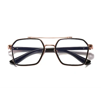  Nové Veľké Rám Trendy Dvojitý Lúč Anti-modré Svetlo Krátkozrakosť Okuliare Diopter -1.0 -1.5 -2.0 -2.5 -3.0 -3.5 Nearsighted Okuliare