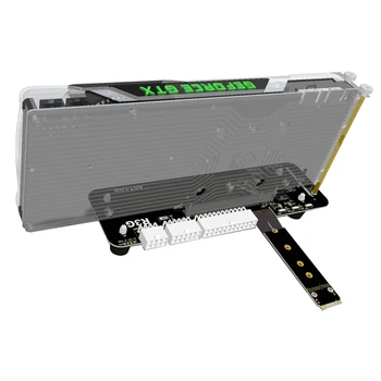  M. 2 M Key Externú Grafickú Kartu Dock Station s PCIe 3.0 x 4 Stúpačky Kábel 25 50 70 CM 32Gbs pre ITX STX NUC VEGA64 GTX1080ti