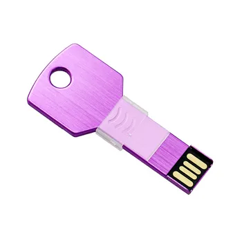  Kovové Tlačidlo Tvar USB Flash Memory Stick Prispôsobiť Logo Keychain kl ' úč 4 GB 8 GB 16 GB 32 GB, 64 GB 128GB U Disku Flash Darček