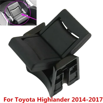  1Pc Pre Toyota Highlander-2017 Čierne Auto stredovej Konzoly Vložiť Cup Fľašu Drink Delič Držiteľ