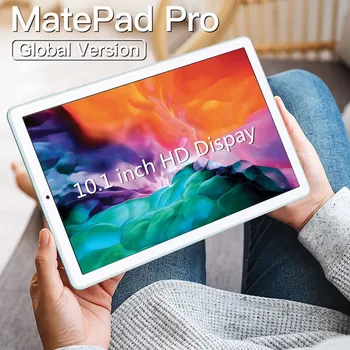  Tablety Matepad Pro 10.1 palcový tablet, stojan 6GB RAM+128 GB ROM 10 core grafické tablety Android 10.0 6000mAh Netbook