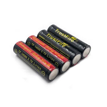 10pcs/veľa TrustFire 14500 Batéria 3,7 V 900mah Li-ion Nabíjateľná Lítiová Batéria Bunky s Ochranou Rada Pre LED Baterky