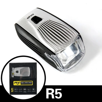  GIYO R5 LED Vodotesný Horský Bicykel Riadidlá Predné Svetlo Inteligentné Svetlometu Baterka Požičovňa Nabíjanie pomocou pripojenia USB Lampa