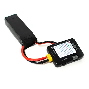  ToolkitRC MC8 Batérie Pravopisu, LCD Digitálny Displej Kapacita Batérie Kontrola Batérie Balancer pre lipos ESC Servo Tester Nástroj