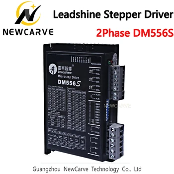  Pôvodné Leadshine DM556S Ovládač Nový 2 Fázy Nahradiť DM556 Pre 57MM Stepper Motor Ovládač 20-50 NEWCARVE