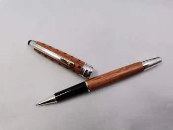  Luxusné Mb plniace pero guľôčkové pero Malý Fox Redwood gél perá kórejský kancelárske potreby