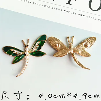  10pcs/veľa loveliness zvierat Dragonfly prívesok značky zliatiny smalt Kúzlo DIY príslušenstvo náramok headdress