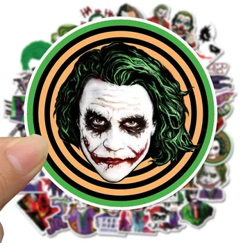  50Pcs Joker Anime Nálepky Kreslený Film Klaun Štýl Nálepka Na Notebook Chladnička Office Gitara Skateboard Nepremokavé PVC