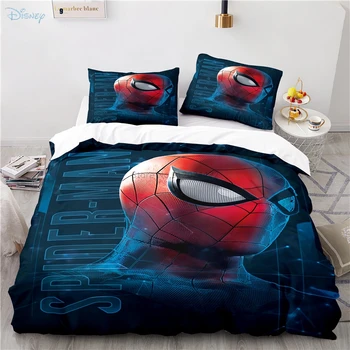  Spider Man 3d Perinu Nastaviť obliečka na Vankúš Single Double Twin Plný Kráľovná Kráľ posteľná bielizeň Nastaviť Marvel Avengers Tematické Posteľná Bielizeň Nastaviť