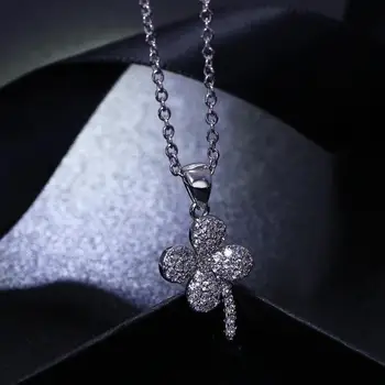  Malý Kvet Crystal Prívesok Priateľka darčeky Krásny Náhrdelník Šperky čo Pozastavenie Krásne Prívesky Reťazca