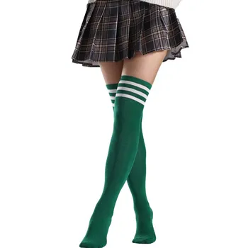  Anime JK Cosplay Osadenie Tanec Ponožky Dievča Módy Sexy Prekladané Dlhé Ponožky Ženy, Stehná, Kolená Vysoké Ponožky Darček