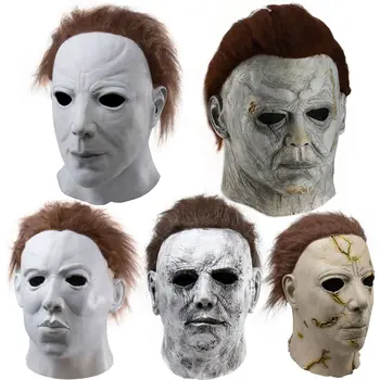  Horor Halloween Michael Myers Maska Trick or Treat Studios Strašidelné Cosplay Plnú Hlavu, Latexové Masky Halloween Party Dodávky