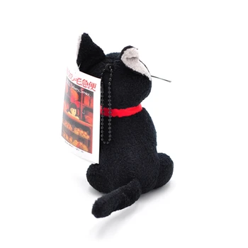  Japonsko, Anime Kiki je dodacej Služby, Čierna Mačka, Plyšové Hračky Kawaii Neko Malé Plyšové Prívesky keycahin