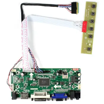 M. NT68676 Vodič Doska Držiak pre N156B6-L0A / N156B6-L0B / N156B6-L0D HDMI+DVI+VGA LCD LED displej Regulátora Rada