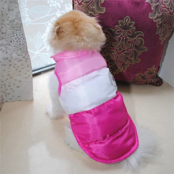  Zimná Srsť Psa Bunda Teplé Oblečenie Pre Psy, Spoločenské Šteňa Šaty, Kostým Domáce Zvieratá, Oblečenie Vesta Pre Francúzsky Buldog Pug Chihuahua