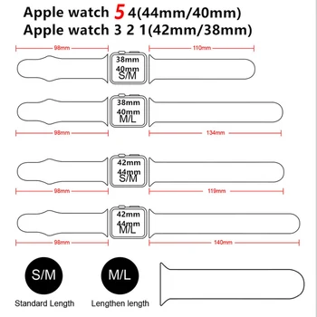 KAPELA Pre Apple Hodinky kapela 44 mm 40 mm 41mm 45mm, Guma silikónová watchband náramok náramok apple hodinky series 7 6 5 4 3 se popruh