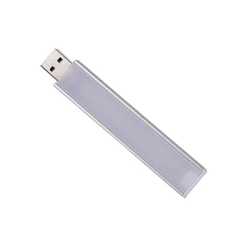  DC5V Mini USB LED Nočné Svetlo Knihu na Čítanie Rozšírenie Pól NÁS Plug Knihy, Čítanie Baterka Nočné Svetlo pre Power Bank Notebook lampa