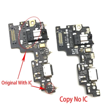  Pôvodný Pre Xiao Mi A1 / Mi 5X USB Nabíjací Dok Port Konektor pre Nabíjačku Doska + Mikrofón Mic Jack Autio