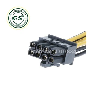  GuSou 15 cm IDE 4 pin molex 8-pin PCI Express grafická Karta Napájací kábel Kábel Adaptéra