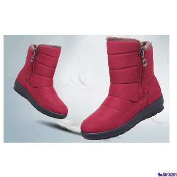  2021 Nový Vodotesný Non-slip Zimné Topánky Plus Bavlna, Zamat Topánky Pre Ženy Teplé Veľké Veľkosť 41 42 Snehu BootsE2176