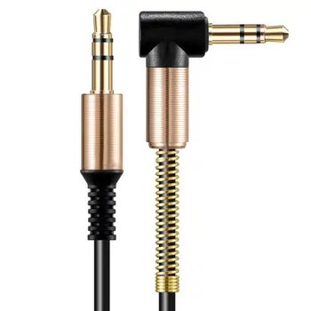  1m 3,5 mm Audio Kábel 3,5 mm Muž Rovno Muž na Kolená, Muž Audio Adaptér Kábel Kábel pre Telefón MP3 na Auto Reproduktor AUX Kábel