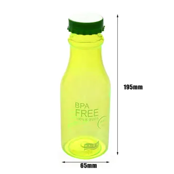  550ML Candy Farby BPA Free Fľaše na Vodu nepriepustných Pitnej Pohár Kanvica Vonkajšie Pitnej Vody do Fliaš