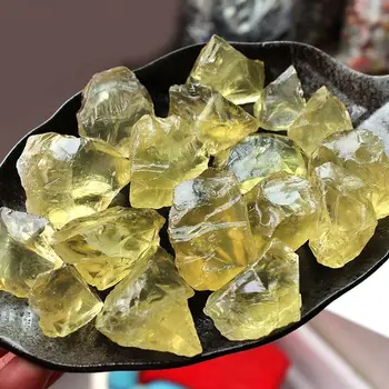  Prírodné Citrine Crystal Kameň Žltá Kremeň Surového Kameňa Energie Liečivý Kameň Kryštály Domáce Dekorácie