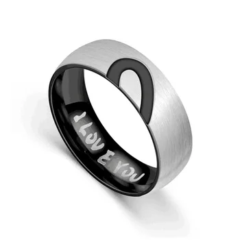  Bxzyrt 2021 Nové Módne Láska Srdce Pár Prstene pre Ženy, Mužov, Svadobné Zapojenie CZ Krúžok Jedinečný Jemné šperky