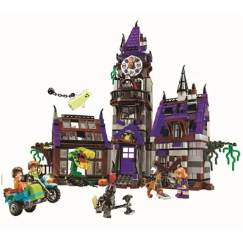  10430 10428 Scooby Tajomstvo Stavebné Kamene, Tehly Doo Hračky Pre Deti Vianočné Darčeky, Detský Model Stroj Bábika