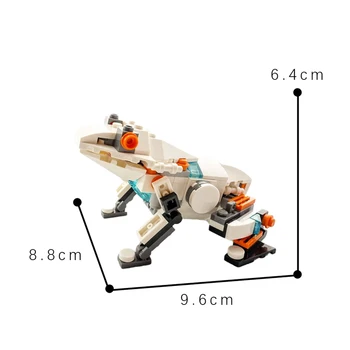  MOC-12046 Žaba Mech Mechanického Robota Stavebné Bloky, Montáž Konštrukcie Tehlové Časti Dieťa KMEŇOVÝCH Edu Hračka DIY Zberateľskú Darček