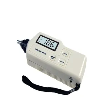  Profesionálne Digitálne Vibrácií Meter 0.1~199.9 m/s, LCD displej, Elektronické Vibračné Frekvencie Analyzer Tester Ručné Vibrometer+Box