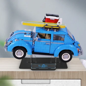  Akryl Displeja, Stojan na 10252 Chrobák Stvoriteľa Auta série Classic modelu Vozidla detské Hračky bloky dekorácie(č modely)