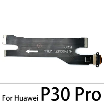  Nabíjačku USB Nabíjací Port Konektor Mikrofónu Rada Flex Kábel Pre Huawei P9 P10 Plus P20 Pro P30 Lite P40 Pro Plus Lite