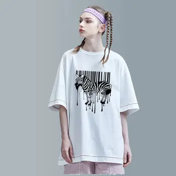  Cool Zebra Žehlička Na Prevod Na Oblečenie Biela Čierna Nálepky Na Oblečenie DIY T-Shirt Nášivka Tepelnej Nálepky, Nálepky Na Oblečenie