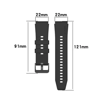  22 mm Úradný Silikónový Pásik Pre Huawei GT 2 Pro Pôvodný Šport Watchband Náramok Pre HUAWEI SLEDOVAŤ GT2 Pro Náramok Pásu