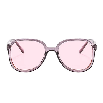  Móda Candy Ružové Okuliare Ženy Značky Dizajnér Slnečné Okuliare Muž Žena Jasné Zrkadlo Classic Letectva Oculos De Sol UV400