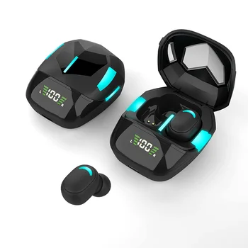  G7S Herné Headset TWS Bezdrôtové Bluetooth-kompatibilné 5.1 Slúchadlá LED Displej Nízku Latenciu Športové Vodotesné Slúchadlá Slúchadlá