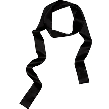  Silk satin 16m/m dvojvrstvové pásky,pevné, čierna modrá módny úzky šál,čistý moruša elegantná dáma hodvábne neckscarf ženy