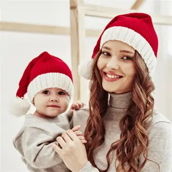  Firmware Nový Rok 2022 Vianočné Hat Dospelých, Deti Vianočné Dekorácie Pre Domov Vianoce, Santa Claus Darčeky Teplé Zimné Čiapky