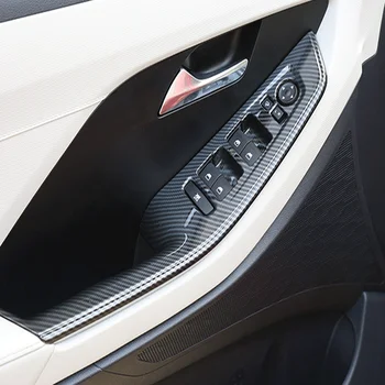  Auto Okno Prepnúť Nastavenie Gombíka Panel Kryt Výbava Nálepky Pásy Obloha Styling Pre Hyundai Creta/Cantus IX25 2021