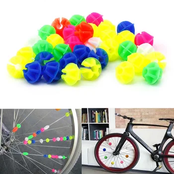  36Pcs/set Plastových Multi-farebné Bicykli Cyklus Kolesa Hovoril Korálky Deti, Požičovňa Dekoroch krásne