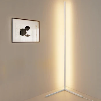  Moderné LED Rohu RGBW Poschodí Lampa Jednoduché LED Rod stojacie Lampy pre Obývacia Izba, Spálňa Atmosféru Stojí Interiérové Svietidlá