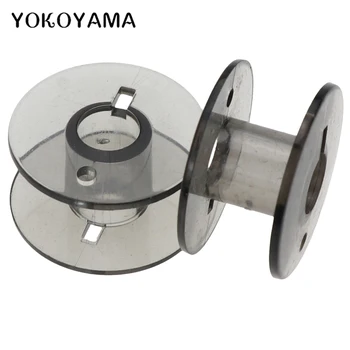  YOKOYAMA 10Pcs/Nastaviť Farebné Plastové Cievky Na Nite String Šijací Stroj Cievka Nástroje Handwork Šitie Príslušenstvo Dutinky