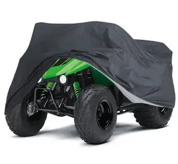  Čierny Univerzálny XXXL 190T Nepremokavé Quad ATV Kryt Vozidla Skúter Motorke Kryt