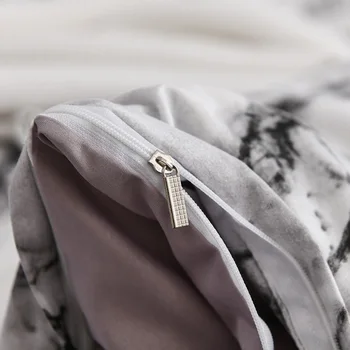  Mramor posteľná bielizeň nastaviť Moderné Nordic Štýl Perinu Nastaviť Pohodlné Deka Kryt obliečka na Vankúš posteľná bielizeň jednoduché Dvojité bytového Textilu