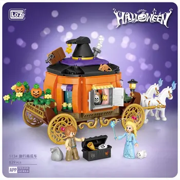  1134 1233 LOZ mini Bloky Deti Tehly Chlapcov, Hračky Halloween Puzzle Dievčatá Darček